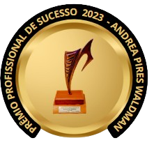 Troféu do Prêmio Profissional de Sucesso 2023 - Psicóloga Premiada